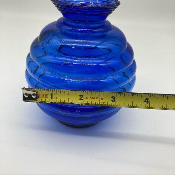 Vintage Cobalt blue honey beehive vase - Picture 9 of 9